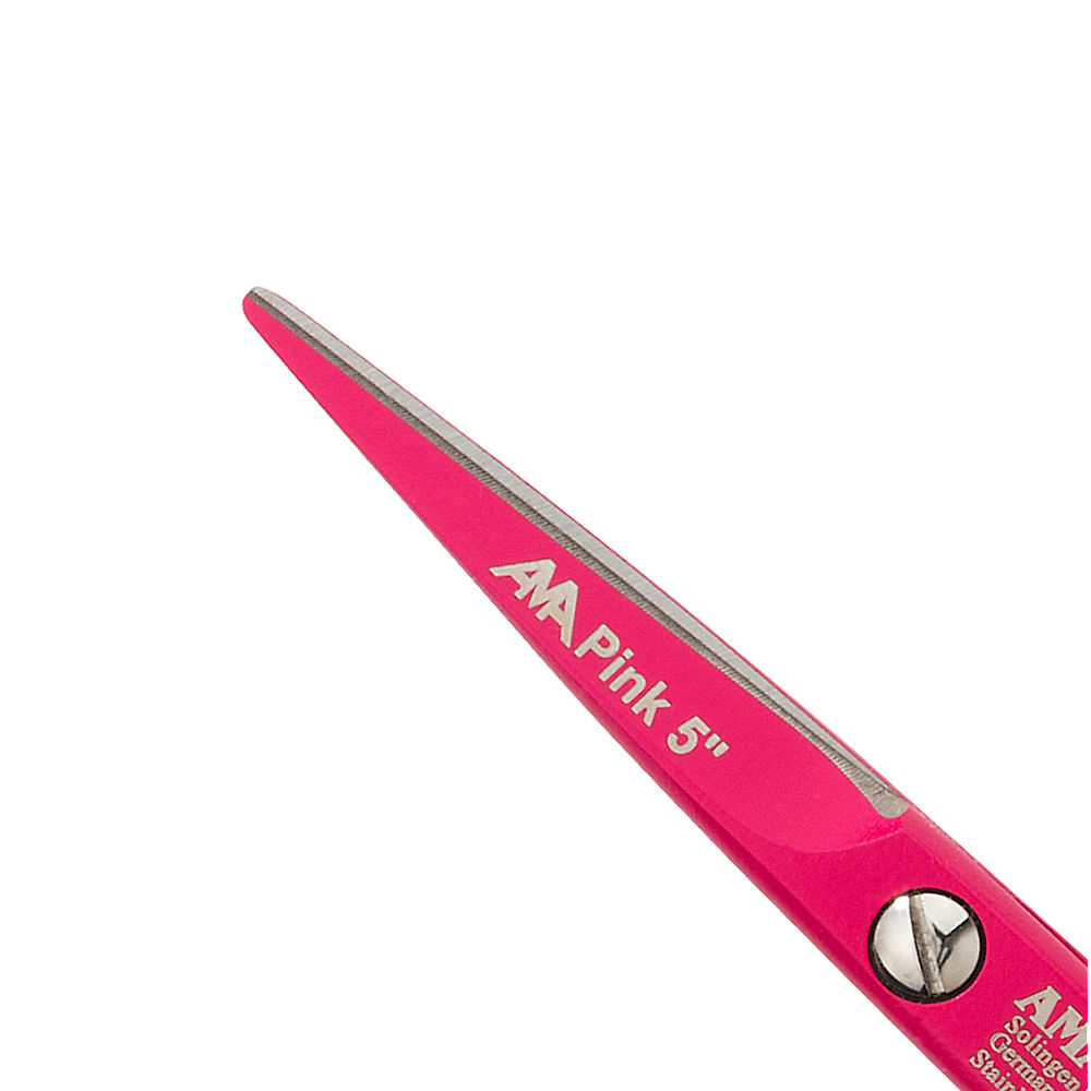 AMA Contour Pink 5 Inch Hairdressing Scissor