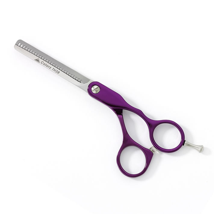 AMA Silhouette Colorz Purple 5.75' Thinning Scissor