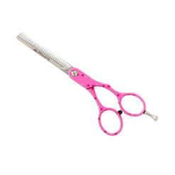 AMA Silhouette Pink Star 5.75' Thinning Scissor