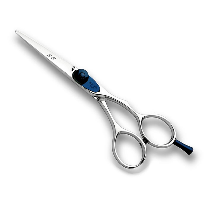 BUTTERCUT Cobalt Click Ball Bearing Offset Scissors