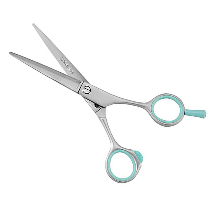 DMi Satin Aqua Lightweight Hairdressing Scissors