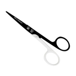 EKS Chiro 5 Inch Black & White Scissors