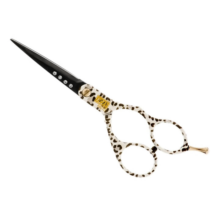 HAITO Snow Leopard Sparkle 5.75 Inch Scissors