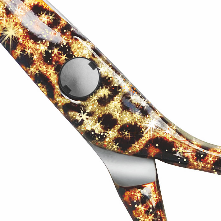 JAGUAR Wild Cat Gold Line Hairdressing Scissors
