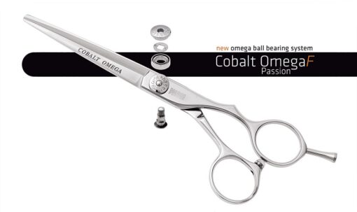PASSION Coblat Omega F Hairdressing Scissors ball bearing screw