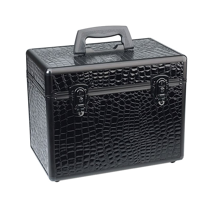 Sinelco Compact Black Croco Case