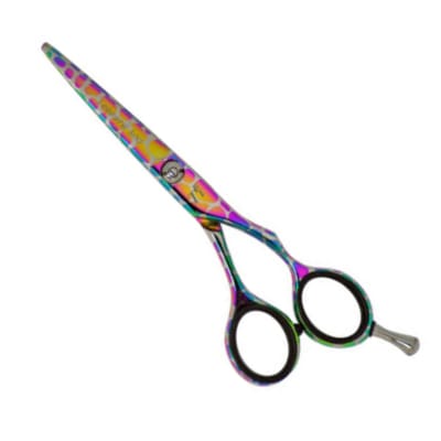 TRi Leopard Japanese Steel Offset Scissors