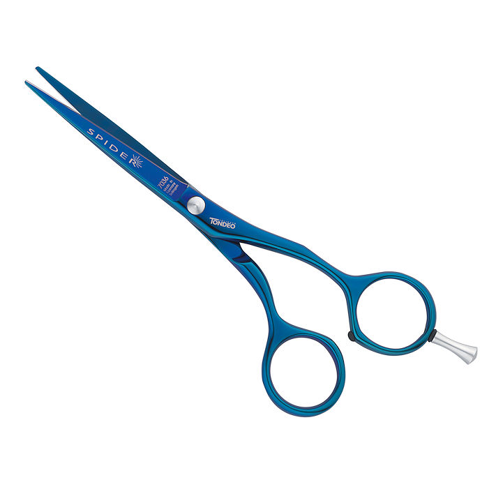 TONDEO Spider Blue 5.5 Inch Offset Hairdressing Scissors