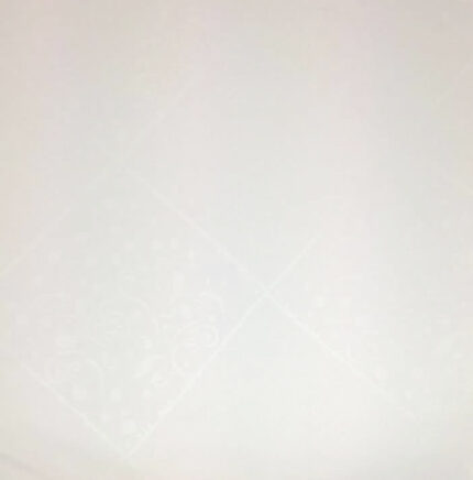 Crewe White Polyester Cutting Square