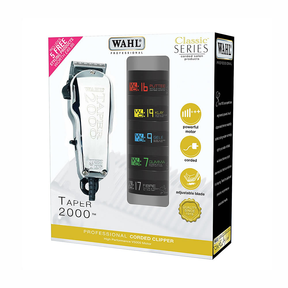 Wahl Taper 2000 Chrome Clipper Kit