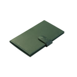 JOEWELL Green Leather Scissor Case