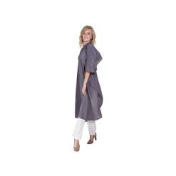 Sibel Flexi Fiber Grey Salon Stud Popper Cape