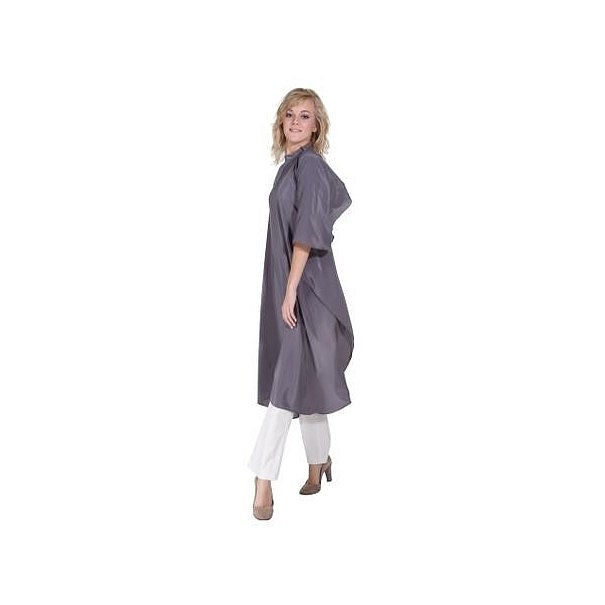 Sibel Flexi Fiber Grey Salon Velcro Cape