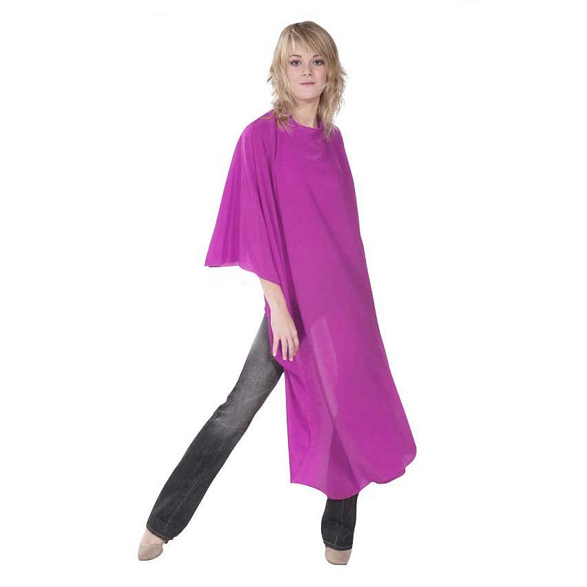 Sibel Flexi Fiber Magenta Pink Salon Cape