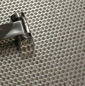 DMi Aluminium Silver Diamante Carry Case