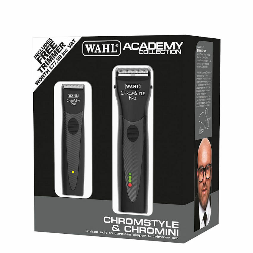 Wahl Academy Chromstyle Clipper and Chromini Trimmer Kit