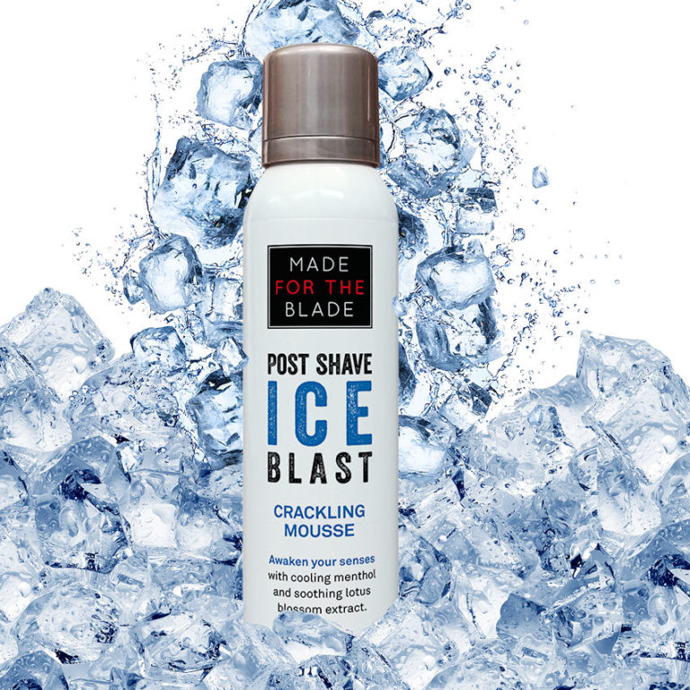 Made For The Blade Post Shave Ice Blast Crackling Mousse