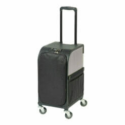 Sibel RollerCoaster Mobile Stool Case Titanium