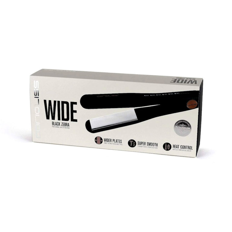 Corioliss Wide Black Zebra Straightener