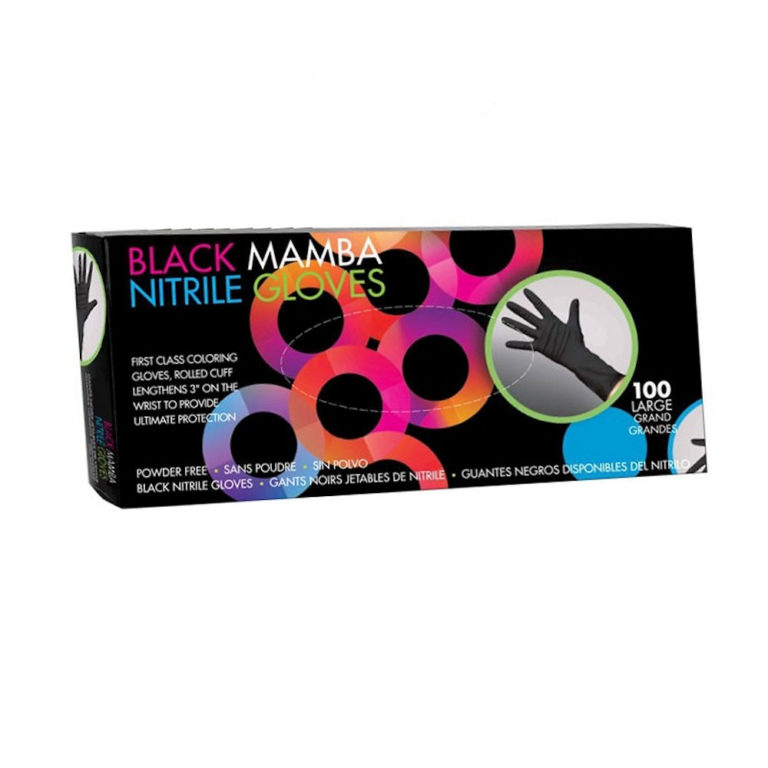 Framar Black Mamba Nitrile Gloves Pack 100