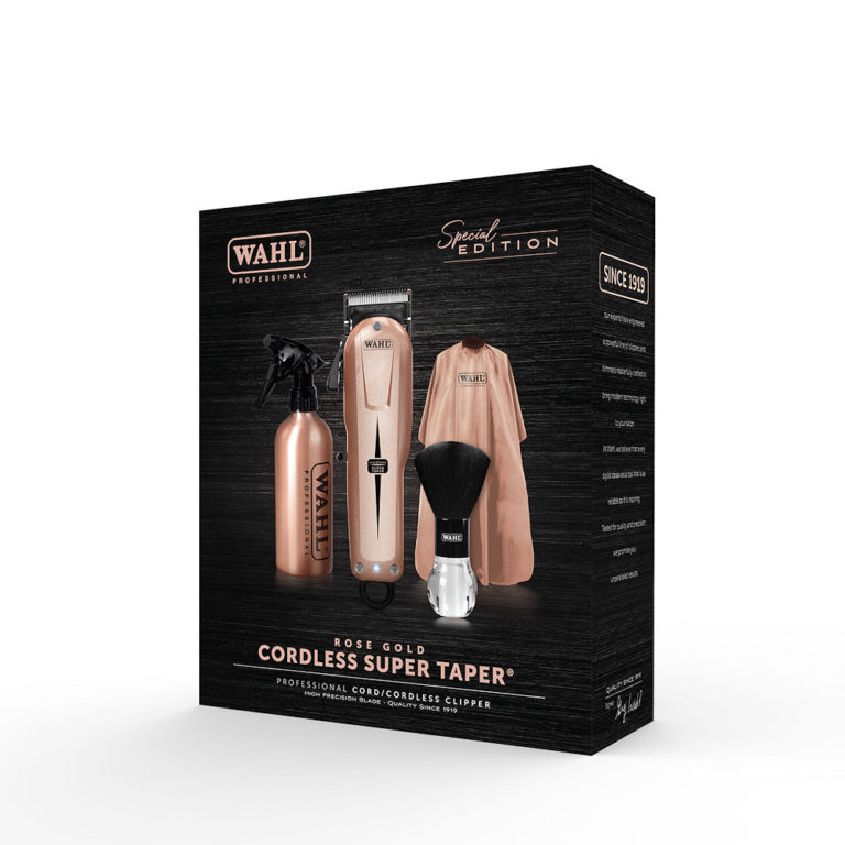 Wahl Limited Edition Rose Gold Cordless Super Taper Clipper Kit