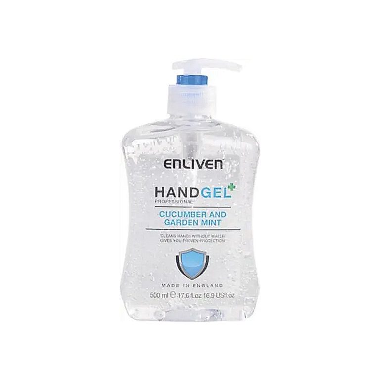 Enliven Hand Sanitiser Cucumber and Garden Mint 500ml