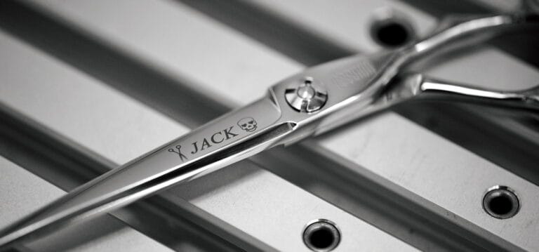 personalised scissor lasering