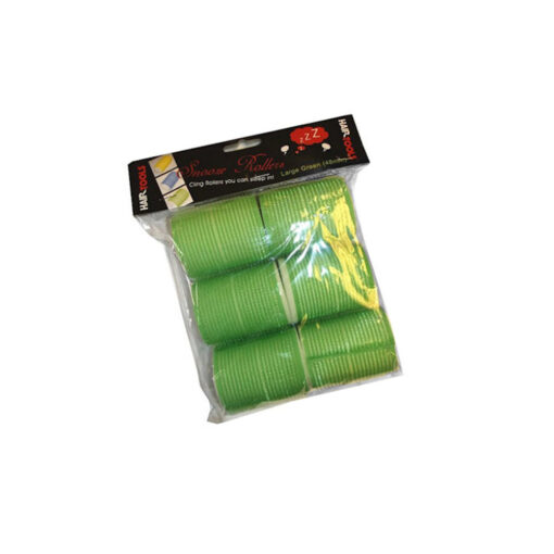 Hair Tools Snooze Rollers Green 48mm Pack of 6