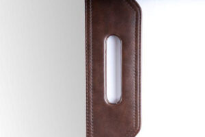 Barber Loco Brown Back Mirror