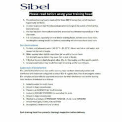 Sibel Training Head Leaflet