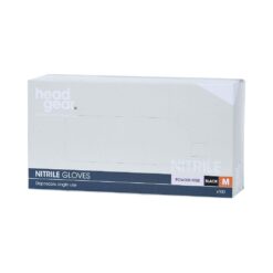 Head Gear Nitrile Black Disposable Gloves Pack 100