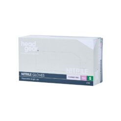 Head Gear Pink Nitrile Powder Free Gloves Pack 100