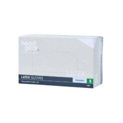 Head Gear Powdered Latex Gloves Pack 100