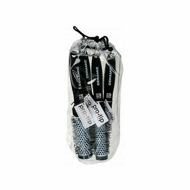 Pro Tip Ceramic Hot Curling Brush Set