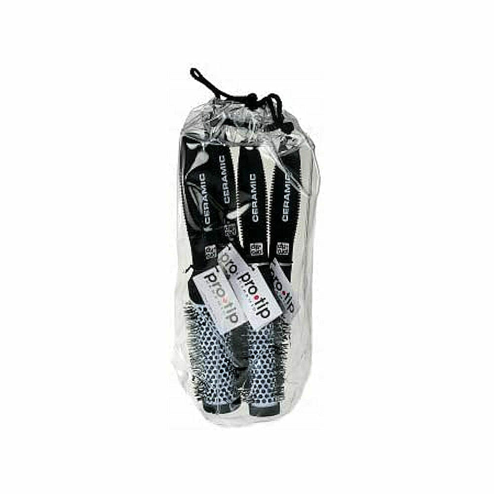 Pro Tip Ceramic Hot Curling Brush Set
