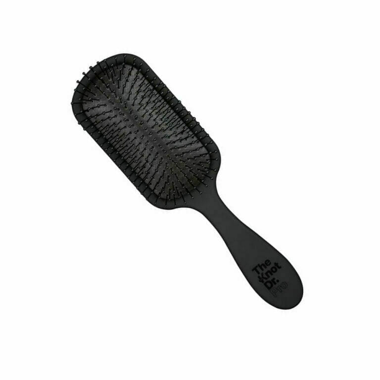 The Knot Dr Hybrid Black Detangler Brush
