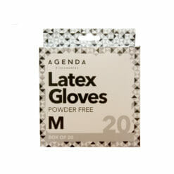 Agenda Latex Gloves Powder Free Pk 20