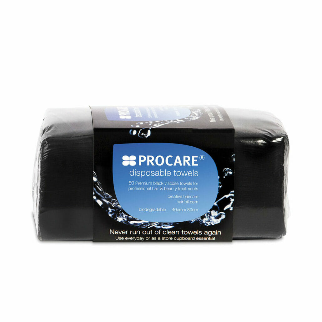 Procare Disposable Black Towels