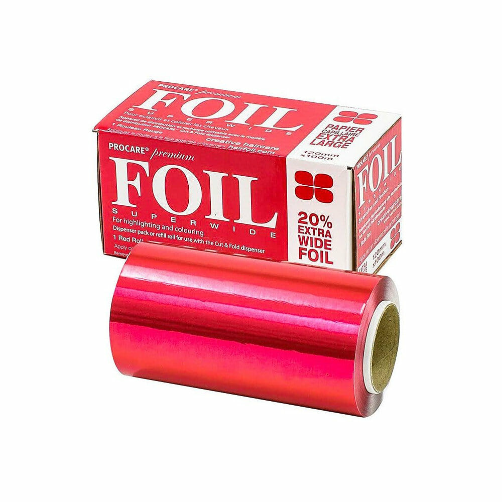 Procare Premium Extra Wide Red Foil 100mtr