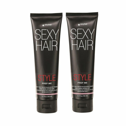 Sexy Hair Style Prep Me Primer 150ml Twin Pack