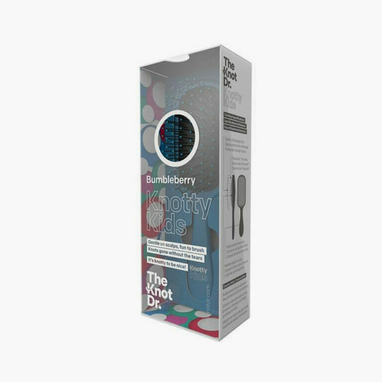 The Knot Dr Knotty Kids Bumbleberry Detangler Brush - Image 2