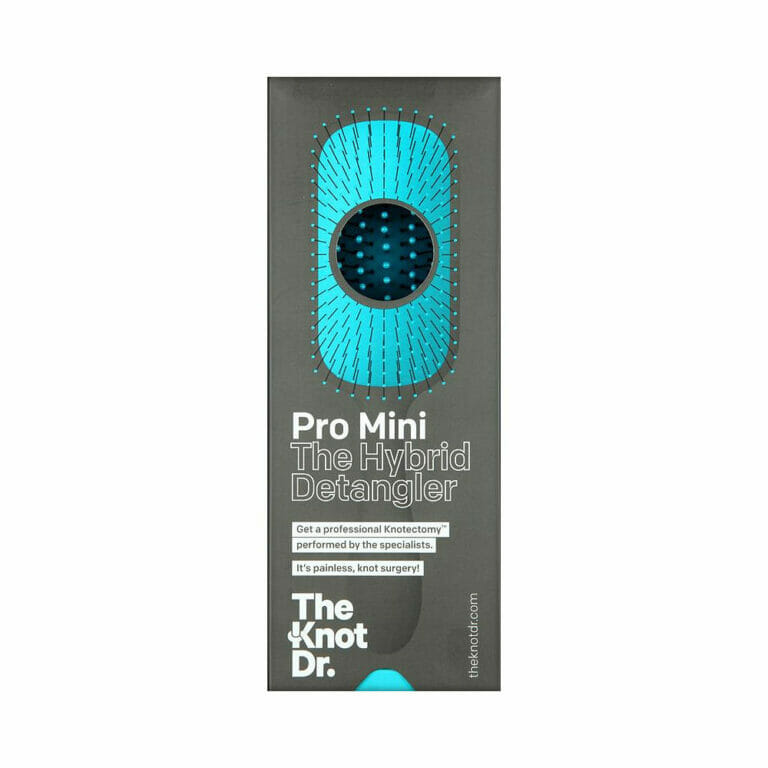 The Knot Dr Pro Mini Hybrid Detangler Brush