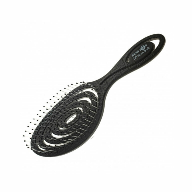 Head Jog 08 Straw Brushes Monochrome Charcoal