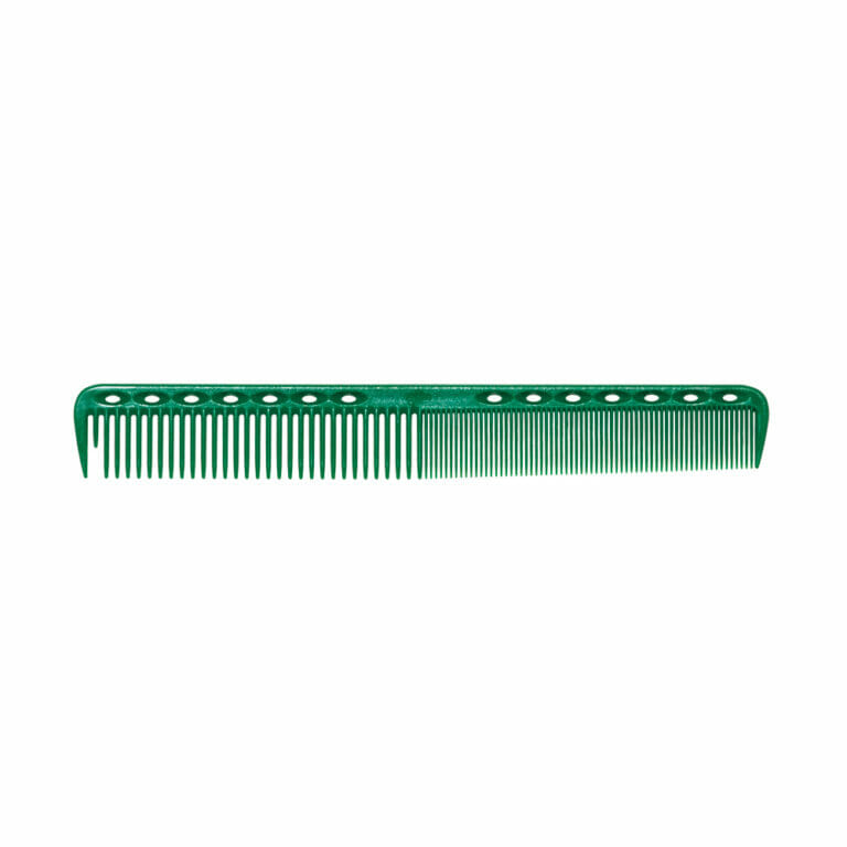 YS PARK 339 Fine Cutting Comb Forest Green