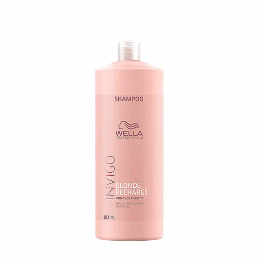 Wella Invigo Blonde Recharge Silver Shampoo 1LTR