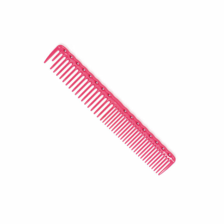 YS PARK 338 Round-Toothed Cutting Comb PINK