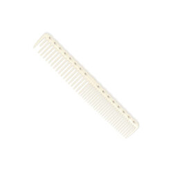 YS PARK 338 Round-Toothed Cutting Comb WHITE
