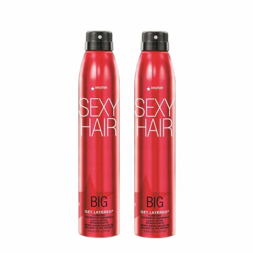 Sexy Hair Get Layered Hairspray 275ml Twin Pack