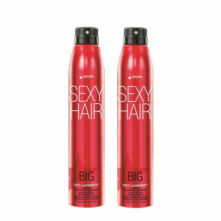 Sexy Hair Get Layered Hairspray 275ml Twin Pack