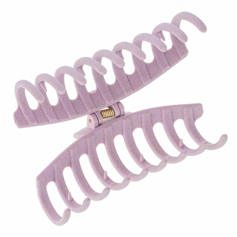 Head Jog Straw Claw Clip Pink